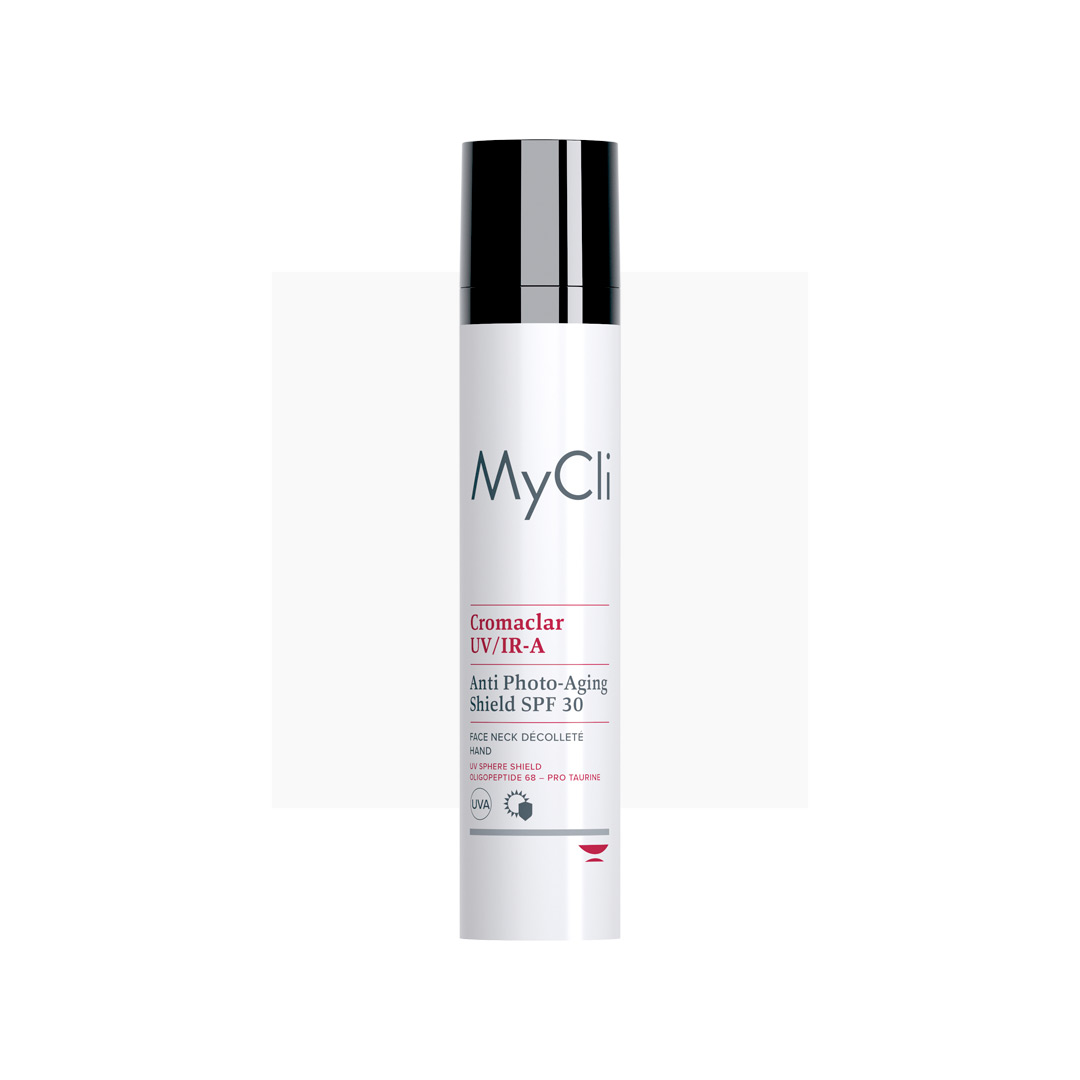 Cromaclar UV/IR-A Anti Photo-Aging Shield SPF 30 – Солнцезащитная эмульсия выравнивающая тон кожи марки MyCli